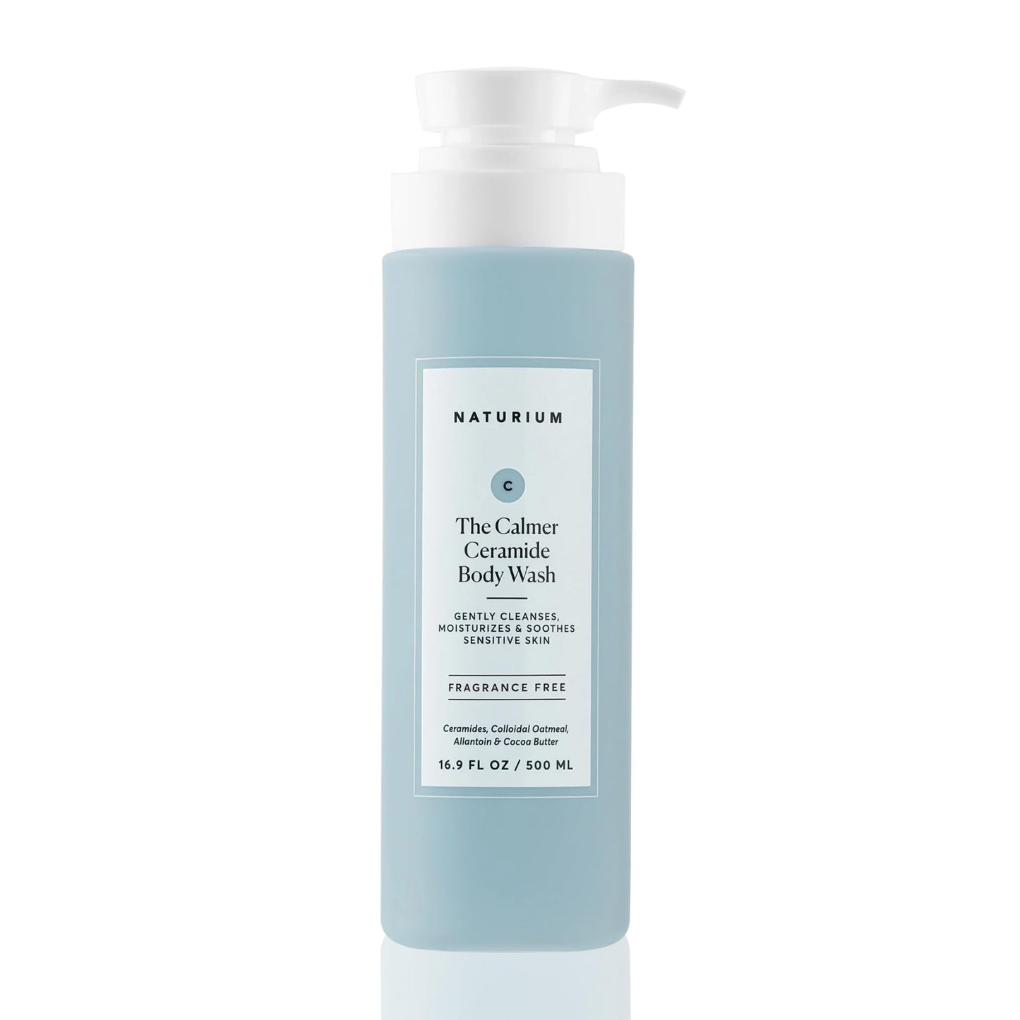 Naturium The Perfector Salicylic Acid Body Wash, Gentle & Smoothing Cleanser, 16.9 oz