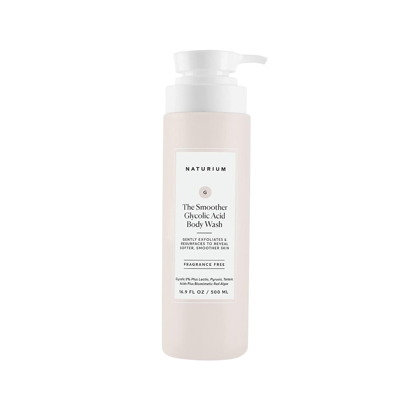 Naturium The Perfector Salicylic Acid Body Wash, Gentle & Smoothing Cleanser, 16.9 oz