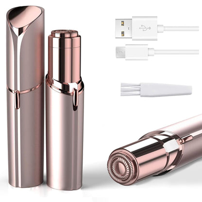 Facial Hair Removal for Women, Electric Painless Facial Hair Remover for Face, Lip, Chin with USB Rechargeable