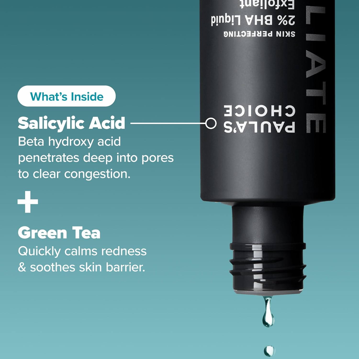 Paula's Choice SKIN PERFECTING 2% BHA Liquid Salicylic Acid Exfoliant-Facial Exfoliant for Blackheads, Enlarged Pores, Wrinkles & Fine Lines
