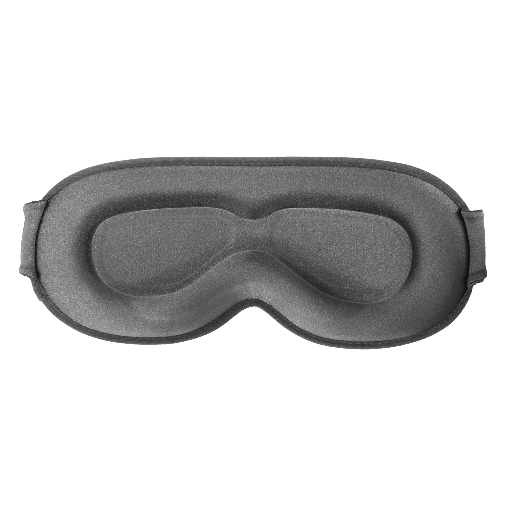 Sleep Eye Mask for Side Sleeper, Lash Extensions 3D Contoured Cup Sleeping Mask for Men Women, Travel Blackout Night Blindfold Eye Shade Cover with Adjustable Strap (Black-Side Sleeper)